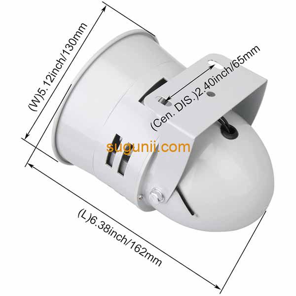 Sirène d'alarme à moteur MS-290 d