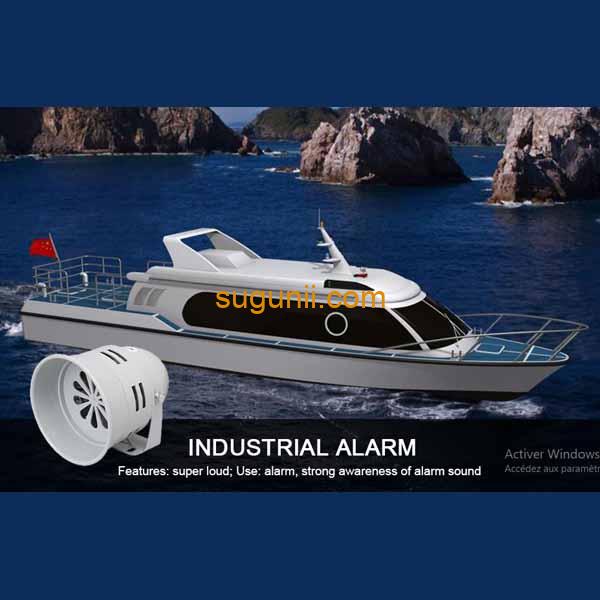 Sirène d'alarme à moteur MS-290 g