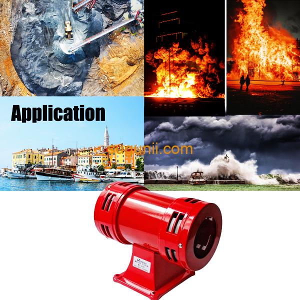 Sirène d'alarme industrielle MS-490 f