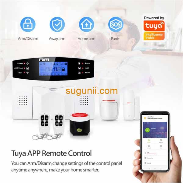 Système d'alarme de sécurité intelligent Tuya 3