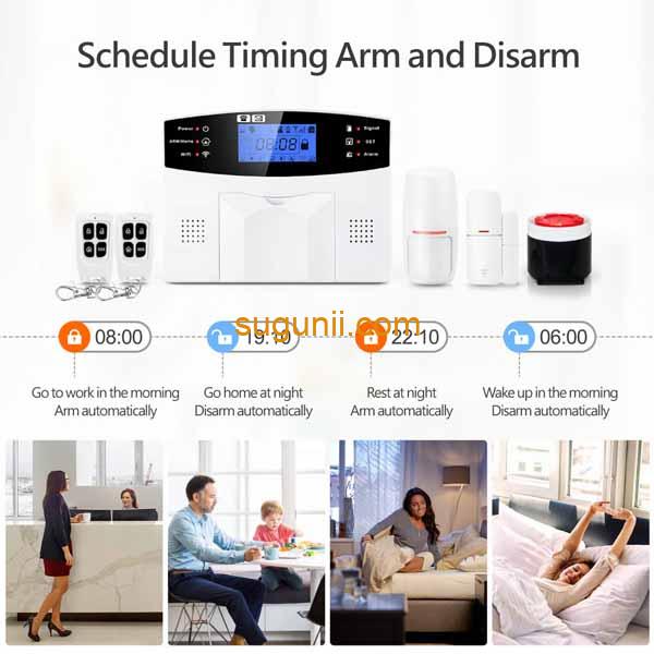 Système d'alarme de sécurité intelligent Tuya 5