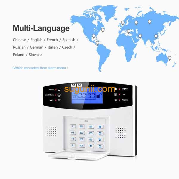 Système d'alarme de sécurité intelligent Tuya 9