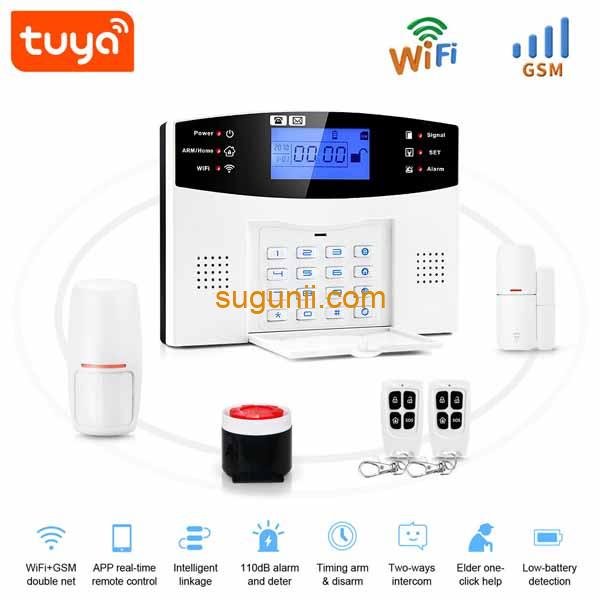 Système d'alarme de sécurité intelligent Tuya