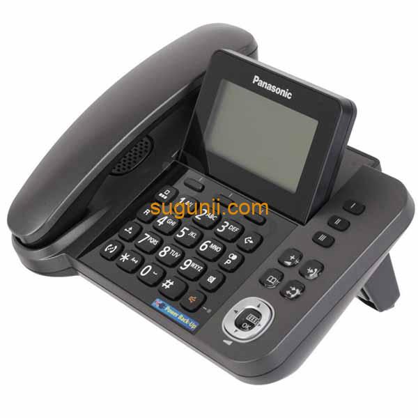 Téléphone numérique filaire et sans fil avec combiné Panasonic KX-TGF310 b