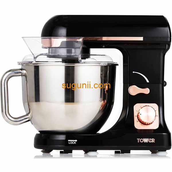 Batteur mélangeur à pâte sur socle 5L Tower 4