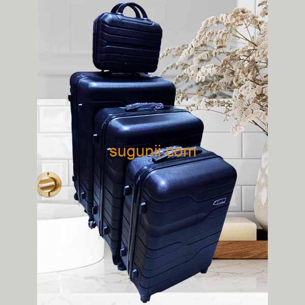 Ensemble 4 valises de voyage à roulettes en ABS 2