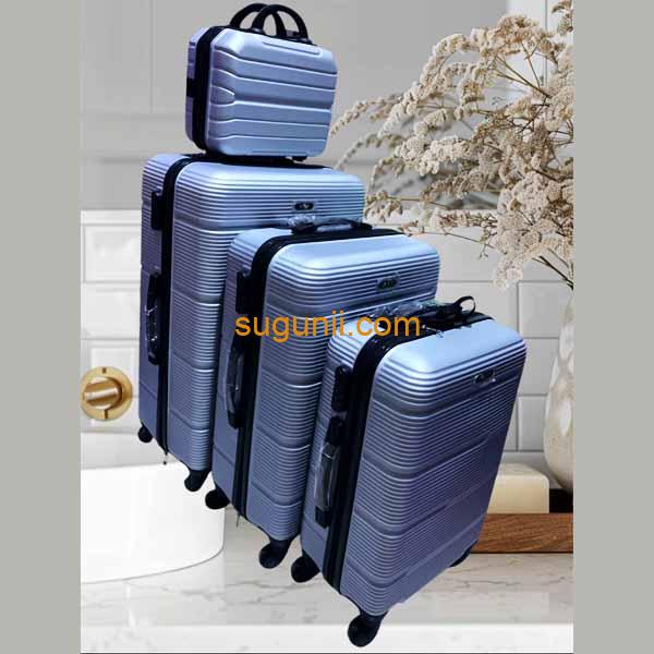 Ensemble 4 valises de voyage à roulettes en ABS – Image 3