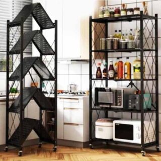 Étagères de rangement pliable 5 niveaux