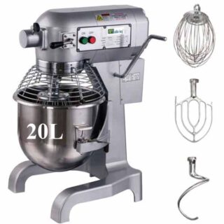 Pétrin mélangeur à pâte commercial 20L