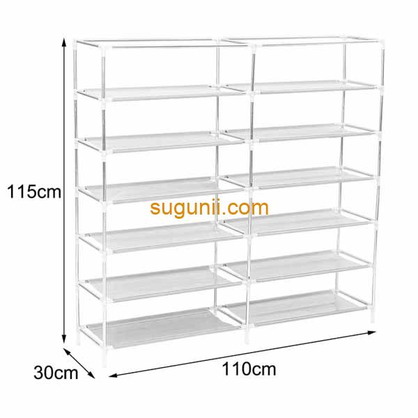 Armoire à chaussures 36 paires avec housse 3