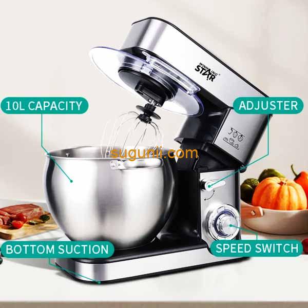 Batteuse mélangeur à pâte 10L WINNING STAR 6