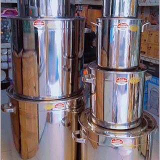 7pcs marmites de cuisson grande capacité