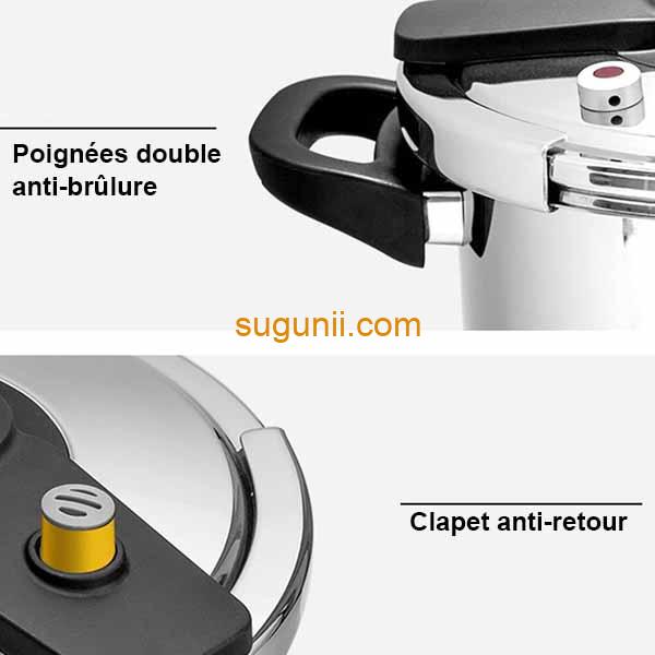 Autocuiseur 9 à 25L en acier inoxydable de haute qualité 2
