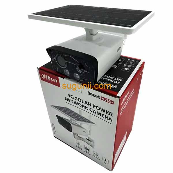 Caméra à énergie solaire 4MP 4G Dahua Smart H.265 b
