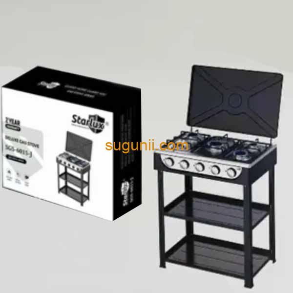 Cuisinière à gaz 5 feux (Starlux)