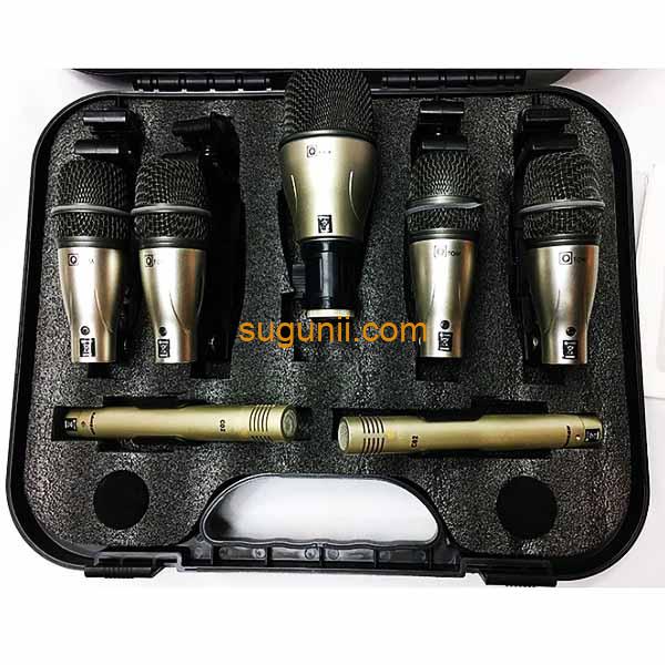 Kit 7pcs de microphones de batterie Samson 6