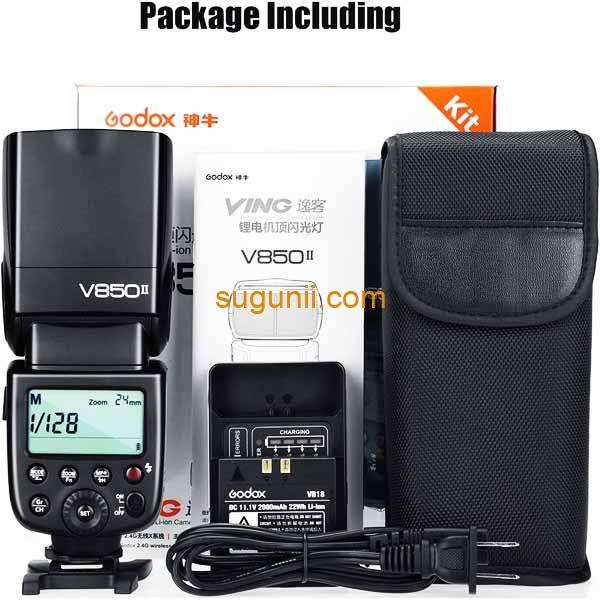 Kit flash Li-Ion Godox V850II 4