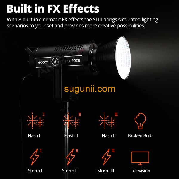 Lampe vidéo Godox SL150III 4