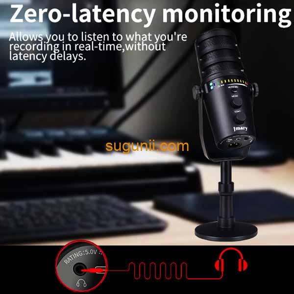 Microphone USB Jmary MC-PW12 d