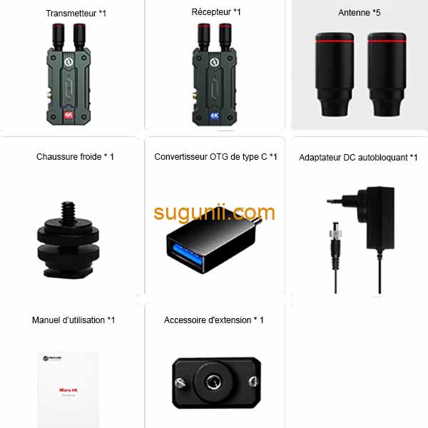 Système de transmission vidéo MOMA 4K 6