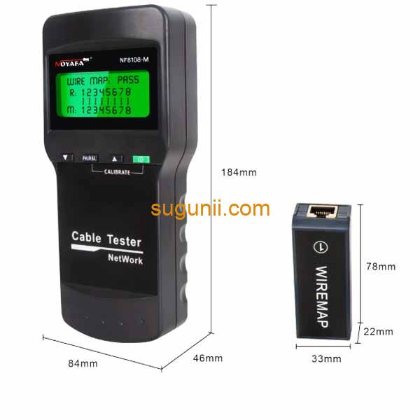 Testeur de câbles réseau NOYAFA NF-8108M 6