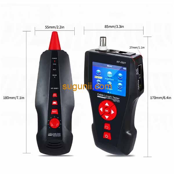 Testeur de câbles réseau multifonction NOYAFA NF-8601 e