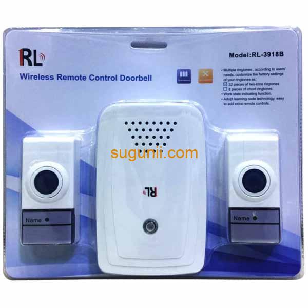 Sonnette / Carillon numérique sans fil RL RL-3918B