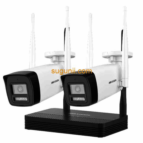 Kit 2 Caméras Wi-Fi Hikvision NKS424W0H 2