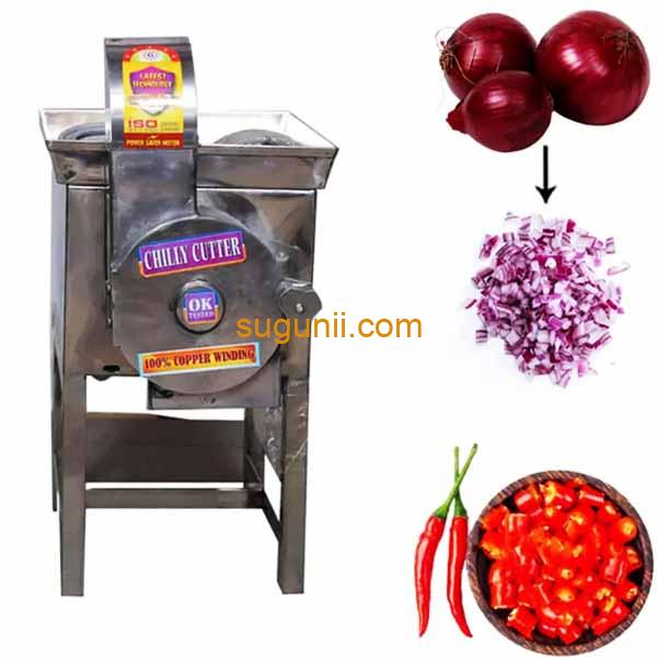 Machine commerciale de découpe de légumes 1 CV, 70 kg/h