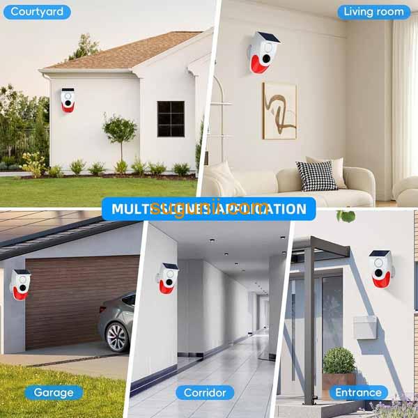 Alarme solaire anti-intrusion 2