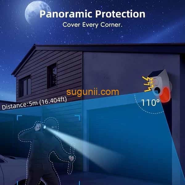 Alarme solaire anti-intrusion 4