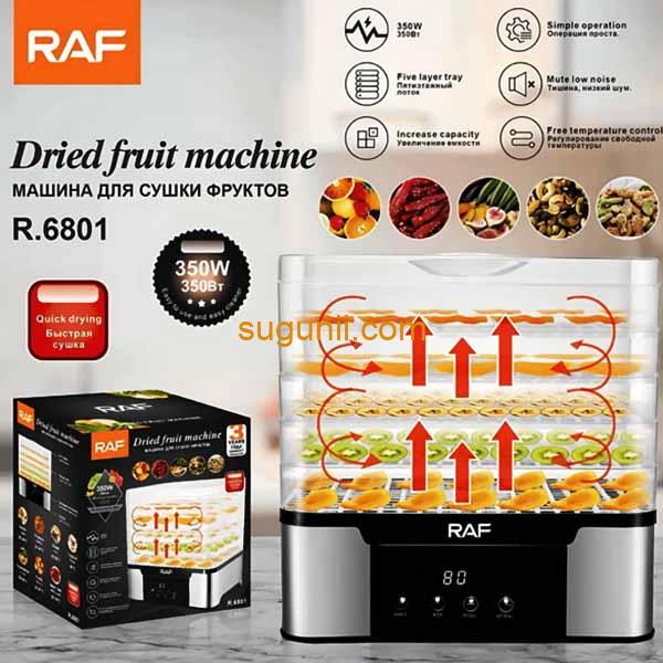 Déshydrateur alimentaire numérique RAF- R6801