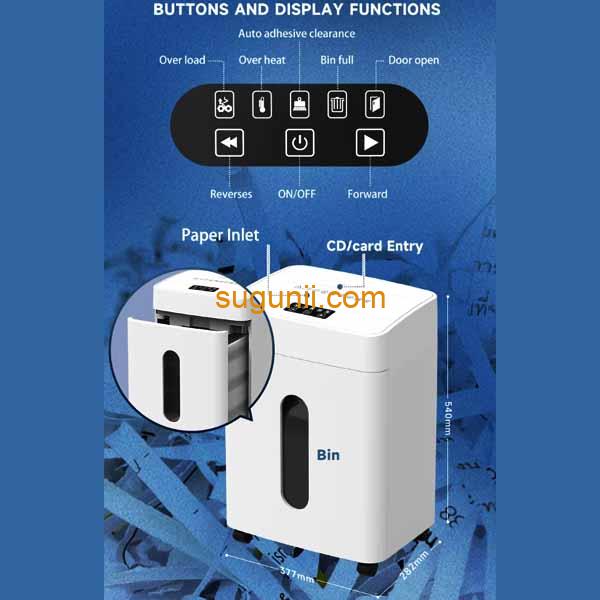 Destructeur de documents ADLink EFC412D 2