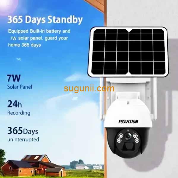 Caméra Solaire PT Fosvision 4G 3