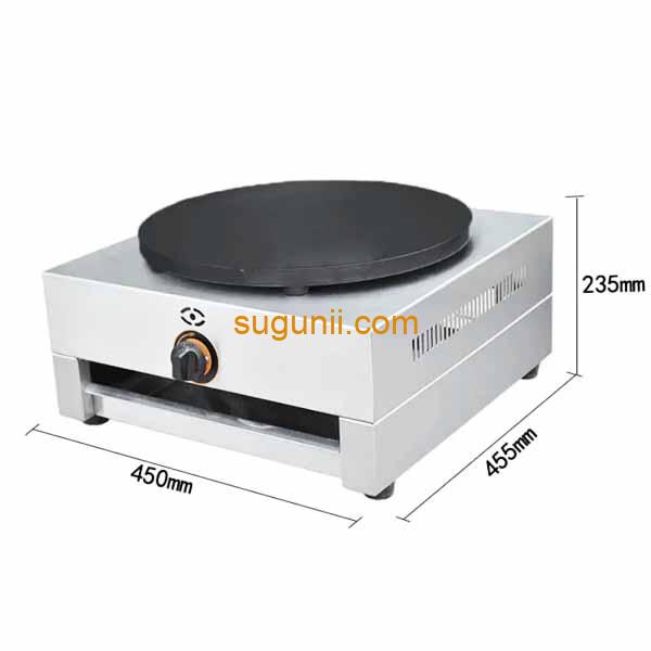 Machine à Crêpes Gaz BGE-1A 3