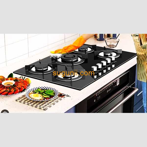 Plaque de Cuisson à Gaz 5 Feux Encastrable 3