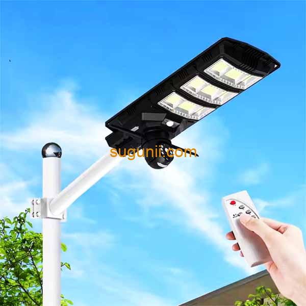 Lampadaire Solaire avec Caméra Fosvision 4G Double Objectif 4