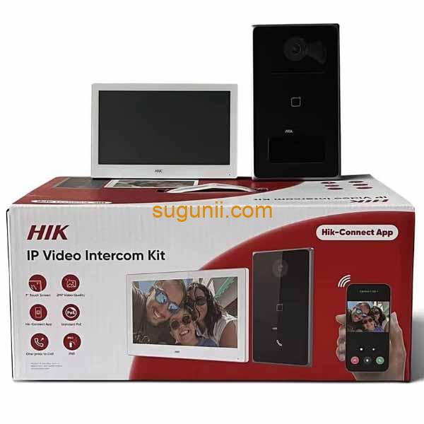 Interphone Vidéo IP Hikvision DS-KIS608-P