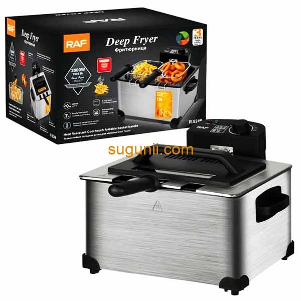 Friteuse Électrique Double Réservoir RAF R.5249