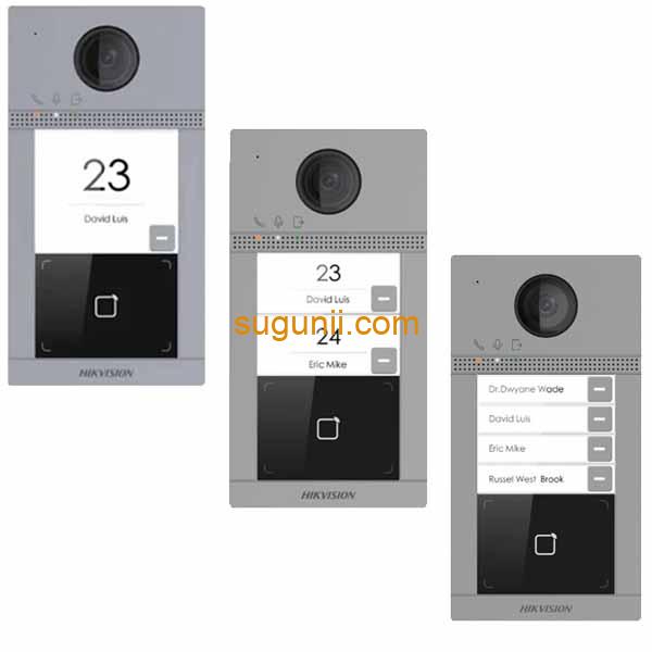 Platines de Rue Vidéophone Hikvision