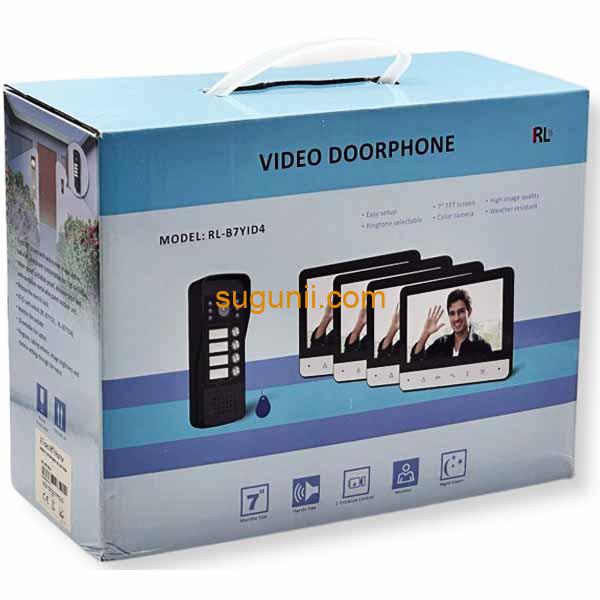 Vidéophone 4 Postes RL-B7YID4 b