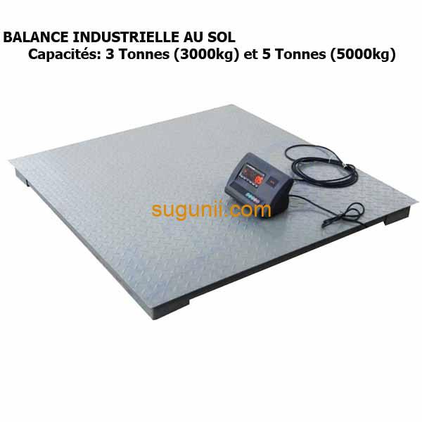 Balance Industrielle au Sol – 3 Tonnes et 5 Tonnes