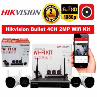 Kit 4 Caméras Sans Fil 2MP Hikvision