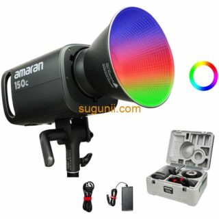 Amaran 150c – Projecteur LED COB RGBWW 150W, 15 610 lux, CRI 95+, Monture Bowens