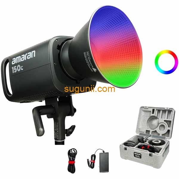 Amaran 150c – Projecteur LED COB RGBWW 150W, 15 610 lux, CRI 95+, Monture Bowens