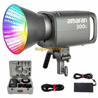Amaran 300c – Projecteur LED COB 300W RGBWW, Monture Bowens, 26 580 lux