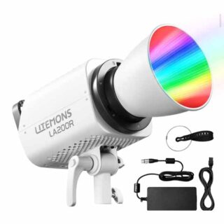 Godox Litemons LA200R – Lampe LED COB RGB 220W, 64 000 lux, CRI 95, Monture Bowens
