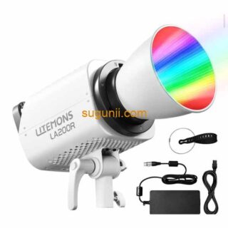 Godox Litemons LA200R – Lampe LED COB RGB 220W, 64 000 lux, CRI 95, Monture Bowens
