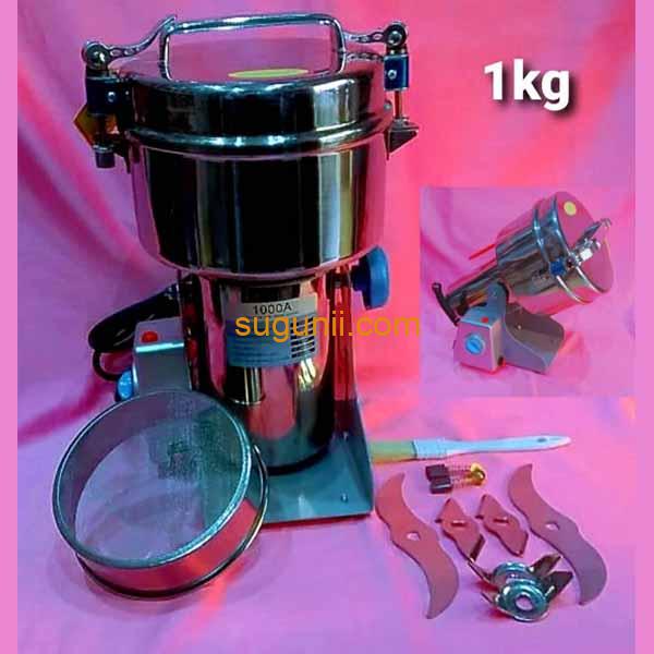 Moulin à Grains Électrique 1 kg – Acier Inoxydable, Mouture Rapide en Poudre Fine 2