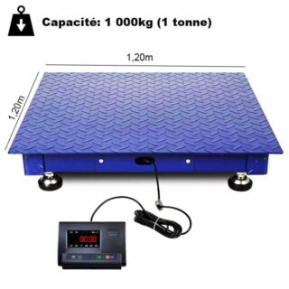 Balance Industrielle au Sol – Capacité 1 Tonne (1000kg)
